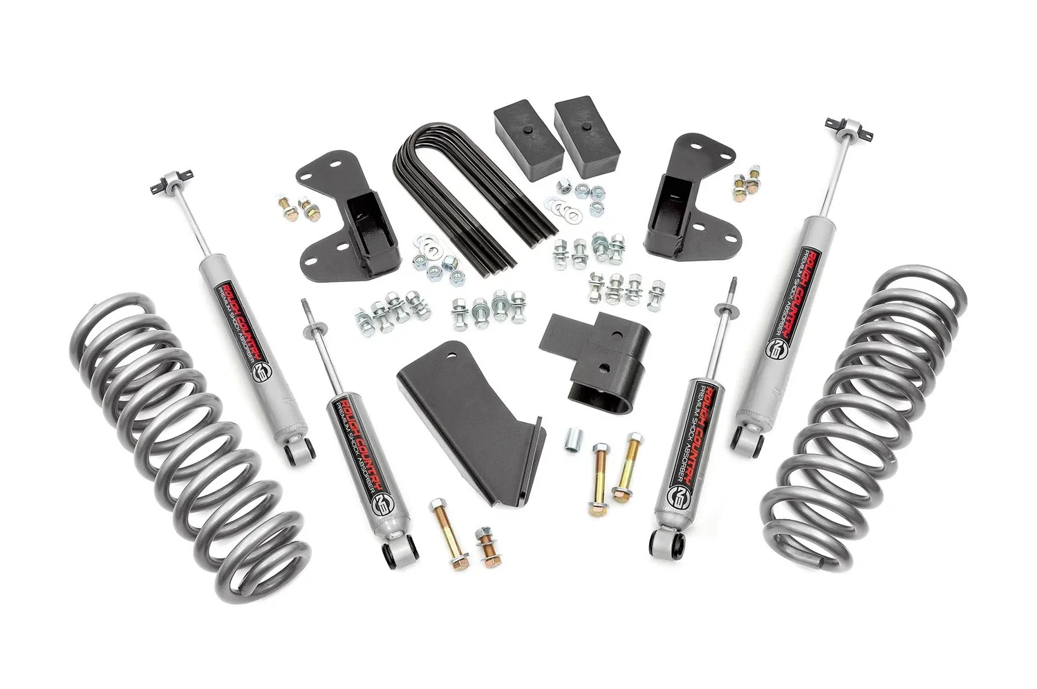 1980-1981 Ford F-150 2.5 Inch Lift Kit - Rear Blocks - Ford F-150 4WD (1980-1996) - 420.2